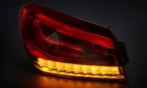 Mercedes-Benz CLA W118 – tylna lampa po adaptacji USA na EU | Cyber-Tek
